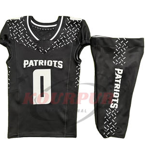 Camisetas de uniforme de fútbol americano 7v7, camisetas de grado premium para jugadores activos, camisetas de estilo deportivo transpirables y de secado rápido - Product Image 1