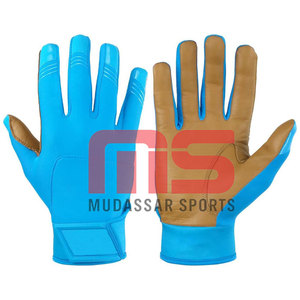 Baseball Batting Gloves Wholesale Custom Made Leather Bamboo Durable Breathable High Quality Premium Professional Use Custom - Product Image 3