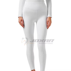 Pantalones de montar ecuestres con estilo para mujer, ajustados, transpirables, ligeros, cómodos, duraderos, para montar a caballo al aire libre - Product Image 1