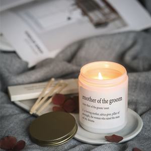 Private Label Soy Wax Handcrafted Essential Oil Scented <b>Candles</b>, Glass Crystal Scented <b>Candles</b> for Aromatherapy - Product Image 5