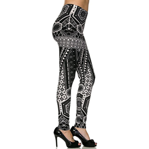 Vêtements de yoga automne saison impression par sublimation femmes Legging vente en gros à la mode femmes Leggings - Product Image 3