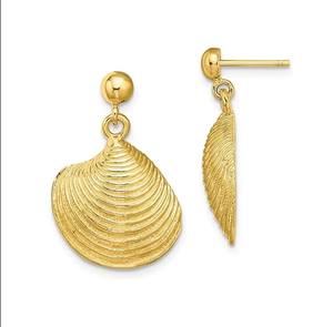 <b>Simple</b> Design Brass Earring For Woman best for going outside and wedding attractive design at competitive price - Product Image 4