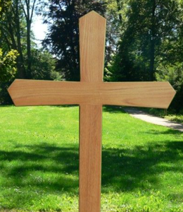 Cá Nhân Bằng Gỗ Tưởng Niệm Chữ Thập Tùy Chỉnh Khắc Tên Mộ Đánh Dấu Cho Tang Lễ Hoặc Nghĩa Trang Cống Từ Việt Nam - Product Image 4