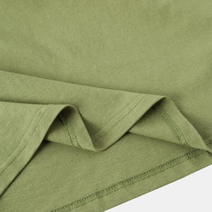 Offre Spéciale de haute qualité 300 gsm col épais T-shirt surdimensionné lourd impression de broderie personnalisée 100% coton hommes t-shirt vierge - Product Image 5