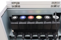 Nouvelle imprimante à jet d'encre UV automatique de bureau pour objets cylindriques et coniques
