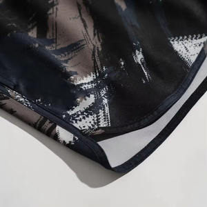 Vente en gros de shorts de sport en coton pour hommes short de fitness extensible à séchage rapide respirant taille élastique motif en maille solide - Product Image 5