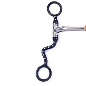 Meilleure qualité Western Silver Dotted Bits Équipement de sécurité d'équitation en acier inoxydable au prix d'usine - Product Image 2