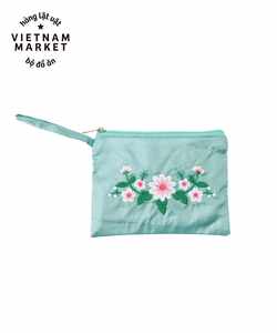 Hand Embroidered Linen Bag With Embroidery Different Colors Linen <b>Backpack</b> 100% Soft Washed Linen OEM Made in Vietnam - Product Image 3