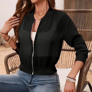 WomenS <b>Lightweight</b> Breathable <b>Jacket</b> Quick Dry Long Sleeve Zip-Up Outdoor Casual for <b>Running</b> Summer Style <b>Jackets</b> - Product Image 5