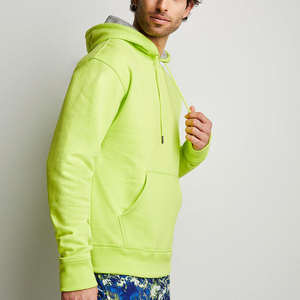 Sudadera con capucha de felpa de mezcla de algodón ecológica para hombre para invierno - Product Image 5