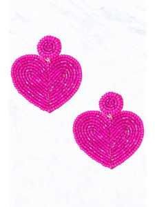 Pendientes bordados con cuentas estilo indio hechos a mano - Product Image 2