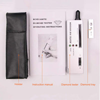 Stylo testeur de diamants portable Boasta, détecteur de moissanite avec sonde en alliage, outil d'identification de bijoux