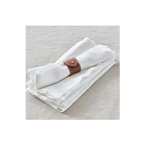 Mesa de lujo de cuero servilletero para utensilios de cocina y restaurantes hecho a mano al mejor precio artesanía natural - Product Image 1