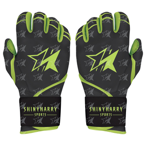Meilleurs gants de frappeur de baseball pour hommes Logo personnalisé en cuir et PU Gants de frappeur de baseball à vendre - Product Image 5