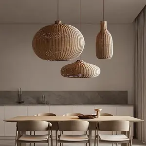 โคมไฟหวายโอเว่นรีด - Product Image 1