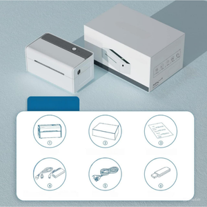 Impresora térmica de etiquetas de envío, Impresora inalámbrica de etiquetas de envío 4x6 para paquetes de envío, ampliamente utilizada - Product Image 5