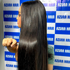 Haute qualité lâche vague profonde Remy Extension de cheveux naturel cru vierge vietnamien cuticule alignée pour dentelle frontale perruque trame - Product Image 1