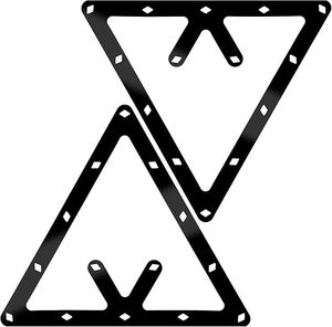 Xmlinco Magic Rack Sheet <span class=keywords><strong>pour</strong></span> billes de <span class=keywords><strong>billard</strong></span>, lot de 6 supports <span class=keywords><strong>pour</strong></span> billes de <span class=keywords><strong>billard</strong></span>, pack combiné <span class=keywords><strong>pour</strong></span> jeux de 8/9/10 billes - Product Image 1