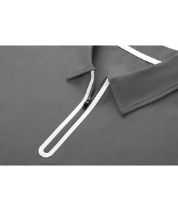 Camiseta Polo deportiva atlética ajustada personalizada de alta calidad, camiseta de manga corta de algodón y poliéster con estampado 3D, suministro ODM, camiseta Polo para hombre - Product Image 3