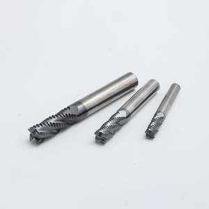 Fraise à bout en carbure de tungstène HRC55 avec revêtement TiN, 4 flûtes, fraiseuse CNC, ODM OEM, fraise à bout personnalisée pour l'acier et la fonte - Product Image 6