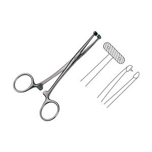 DeMartel-pinzas nasales de acero inoxidable, instrumentos para dentistas y ginecometría, certificado ISO CE, 14cm/5 1/2" - Product Image 1