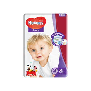 Pantalons pour bébé avec absorption supplémentaire, Huggies Classic Pants, garde les tout-petits au sec et confortables toute la journée - Product Image 1