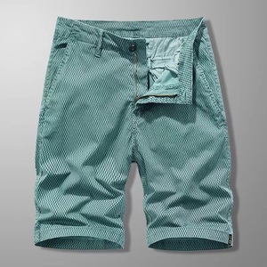 Pantalones cortos de verano de algodón para hombre, informales, sueltos, transpirables, para playa - Product Image 3