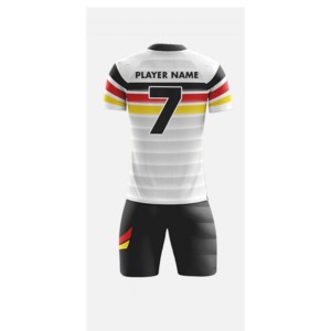 2025 Uniformes complets d'entraînement et de sport de football pour hommes Design et logo personnalisés Ensembles 100% polyester à séchage rapide OEM ODM entretenus - Product Image 4