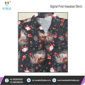 เสื้อฮาวายสำหรับปาร์ตี้ชายหาดของผู้ชาย,เสื้อฮาวายพิมพ์ลายดิจิตอลแขนสั้นใหม่ล่าสุดปี2022 - Product Image 5