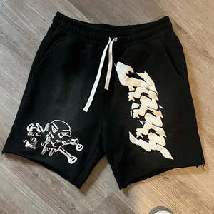 Stylish embroidery <b>shorts</b> for <b>men</b> perfect for casual summer wear gym workouts or <b>lounging</b> with premium comfort - Product Image 2