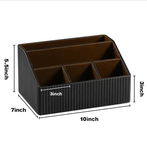 Desktop Hanging File Letter Document Storage Holder with Drawer Organizer Section for Office Home Supplies Desk Organizerdesktop