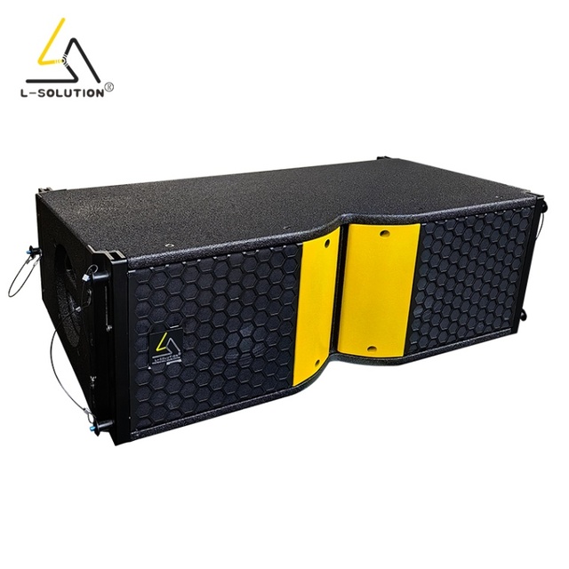 L-solution V208 Professional 2 Way Passive 8-Inch Birch Plywood Line Array Speaker 500W/2000W 139dB Max SPL 1-Year Warranty