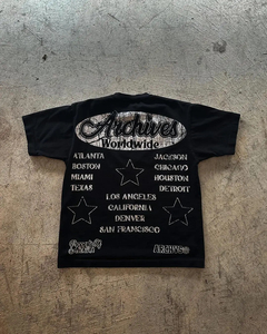Camiseta Gráfica Oversize de Moda al por Mayor, 100% Algodón, Tela Premium, Estampada, Ecológica, Transpirable, Ajuste Holgado, Estilo Urbano - Product Image 3