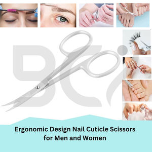 Ciseaux à ongles en acier inoxydable à usages multiples pour les soins personnels, les cuticules et les manucures. - Product Image 6