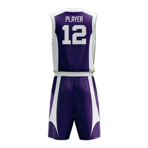 Uniforme de basket-ball de haute qualité au design unique personnalisé pour hommes, vêtements de sport à séchage rapide, uniforme de basket-ball en gros - Product Image 6