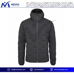 Veste matelassée thermique haute performance pour homme, imperméable, pour les activités de plein air en hiver - pour la randonnée et le ski, col montant - Product Image 2