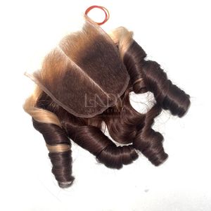 ผมแท้เวียดนามคุณภาพสูงสุด ราคาสุดคุ้ม ไฮไลท์สีออมเบร ผมดิบเด้งดึ๋ง ชุดต่อผมพร้อมปิดผม ปี 2026 - Product Image 4