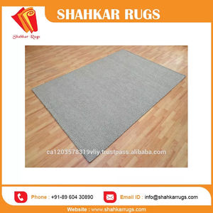 Meilleure qualité Gopi marron plat tissage laine à la main Dhurrie indien motif abstrait tapis et ensembles en vrac prix de gros - Product Image 4