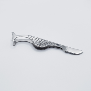 Pince à sourcils professionnelle en acier inoxydable avec applicateur de haute qualité personnalisable à pointe inclinée - Product Image 2