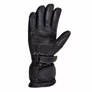 Biker Racers Genuine Cowhide Leather Gloves Waterproof Breathable High-quality Unisex Winter Printed Custom Team Name - Product Image 3