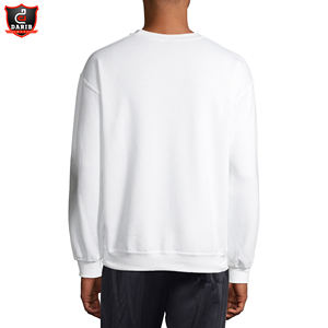 Sweat-shirt à col rond pour hommes personnalisé de la meilleure qualité imprimé de motifs solides nouveau design polaire surdimensionnée hiver grande taille teint uni - Product Image 6