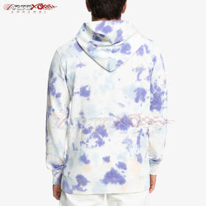 Mens Pullover <b>Hoodie</b> With <b>Tie</b> <b>Dye</b> Colors And Relaxed Fit From Basics Line Basics <b>Tie</b> <b>Dye</b> <b>Hoodie</b> For Men - Product Image 5