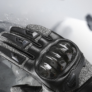 Fabricant de gants de course pour moto OEM |   Gants d'équitation en cuir avec logo personnalisé |   Fournisseur en gros de gants de moto de protection - Product Image 4