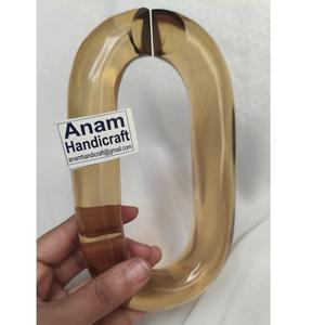 Adornos de Pared de Cadena Acrílica Modernos Personalizados, Hechos a Mano, Adornos Colgantes de Resina Modernos para Decoración del Hogar, Listos para el Festival Diwali - Product Image 1