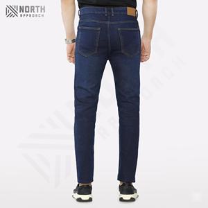 High Quality Men Wax Coated Jeans Pants Custom Multi Pocket Cool Wax <b>Denim</b> <b>Trousers</b> Men Slim Waxed <b>Denim</b> Jeans Baggy Jeans Homme - Product Image 4