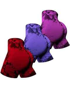 Women Professional Quick-Dry Workout <b>Shorts</b> 3.6" Scrunch <b>Shorts</b> Seamless High Waist Contour <b>Gym</b> Yoga Biker Shaper Stretch <b>Shorts</b> - Product Image 1