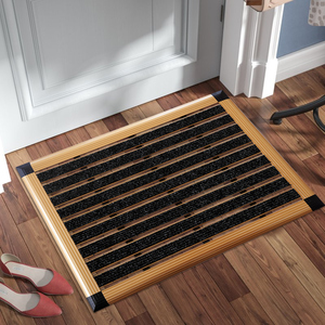 Tapis d'entrée commercial de haute qualité <span class=keywords><strong>paillasson</strong></span> de sol modulaire de luxe avec tapis de sol en alliage d'aluminium à imprimé animal - Product Image 6