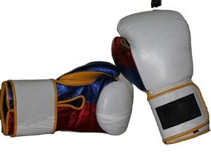 Nouveaux gants de boxe en cuir de vachette multicolore logo personnalisé imprimé gants de boxe gagnants d'entraînement en cuir avec un design entièrement personnalisé - Product Image 4