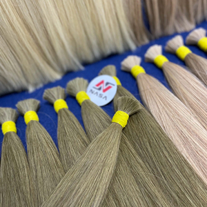 Article chaud 2024 extensions de cheveux en vrac 100% cheveux vietnamiens vierges de haute qualité de la société Nasa - Product Image 1