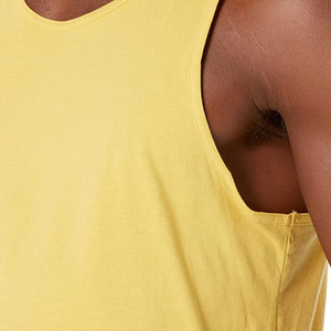 Custom LOGO Printing Men Blank Tank Top Men Plain 95% Cotton 5% Spandex Gym Muscle Bodybuilding <b>Stringer</b> <b>Vests</b> Men Fitness Wear - Product Image 5